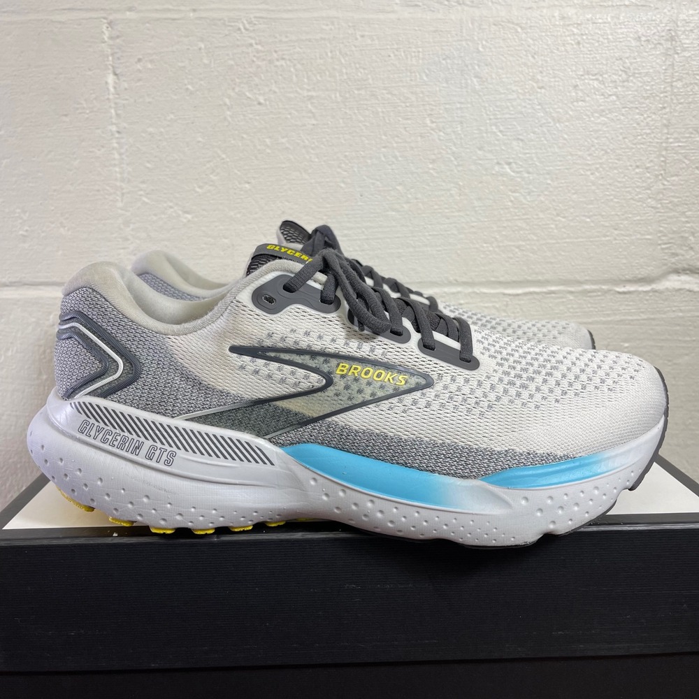 Brooks Glycerin GTS 21 1104201D184 Coconut Forged Iron Running Shoes Men's 12 D